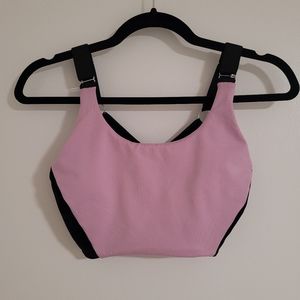 Bombshell Sportswear Banded Sports Bra Violet Frost